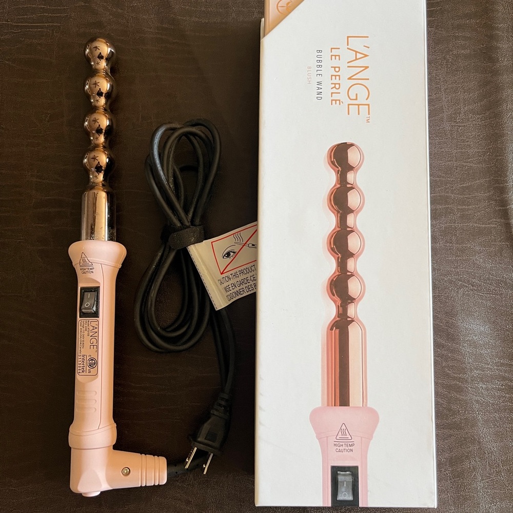 L'Ange Le Perle Bubble Wand - Rose Gold & Blush